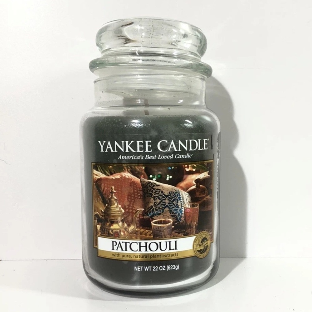 Yankee Candle Patchouli Jar Candle - Forest Green